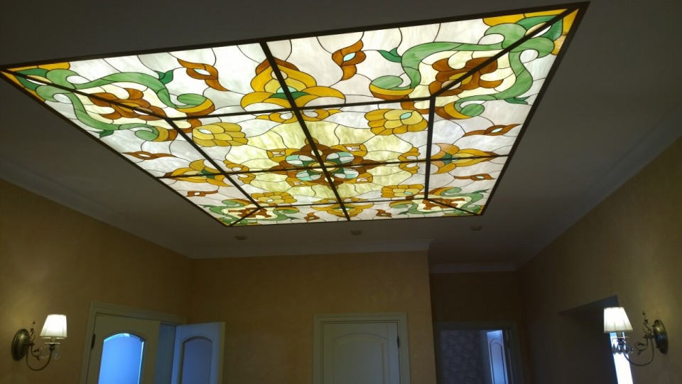 Заказать световой потолок с фотопечатью в г. Токарёвка